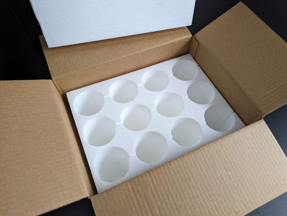 12 Bottle Foam insert wine carton Able Packaging Supplies Adelaide