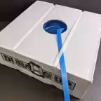 15mm Poly Strapping Blue Hand