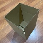 small boxes. corrugated cardboard boxes