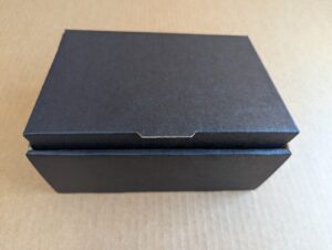 black mailer cartons