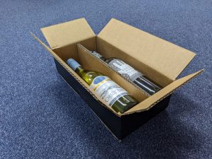 wine bottle divider, cardboard wine packaging Adelaide