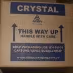 crystal carton, cardboard box, storage boxes