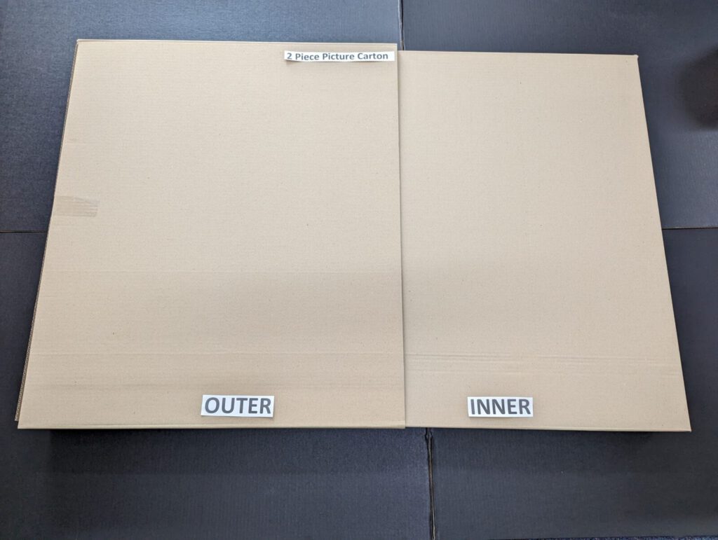 4 piece mirror carton
