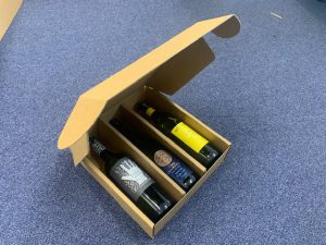 packaging for wine bottles, 3 bottle wine, 3 bottle laydown wine packaging