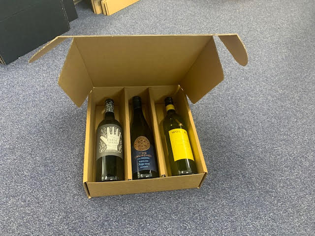 3 bottle laydown wine packaging, 3 bottle laydown wine packaging