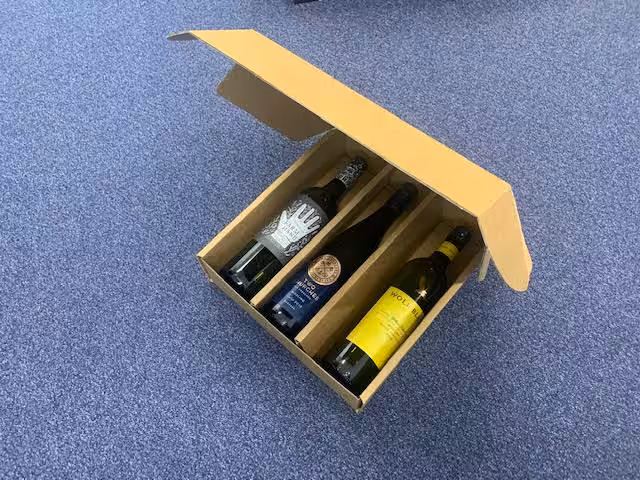 3 bottle laydown wine packaging, 3 bottle laydown wine packaging