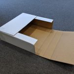 unbranded cardboard vinyl mailer adelaide packaging