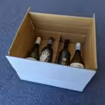 4 Bottlw Wine Carton Box White Adelaide Produced
