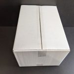 white cardboard boxes, custom print