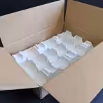 6 Bottle Carton with divider