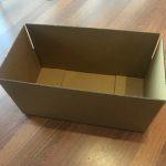 570 x 290 x 150 Cardboard Croissant Box 2