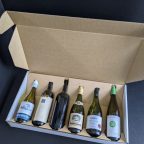 6 Bottle Laydown White Carton & divider Set