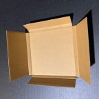 cardboard vinyl mailer, vinyl shipper, lil packaging, 7" Vinyl Record Mailer 10mm Budget Brown