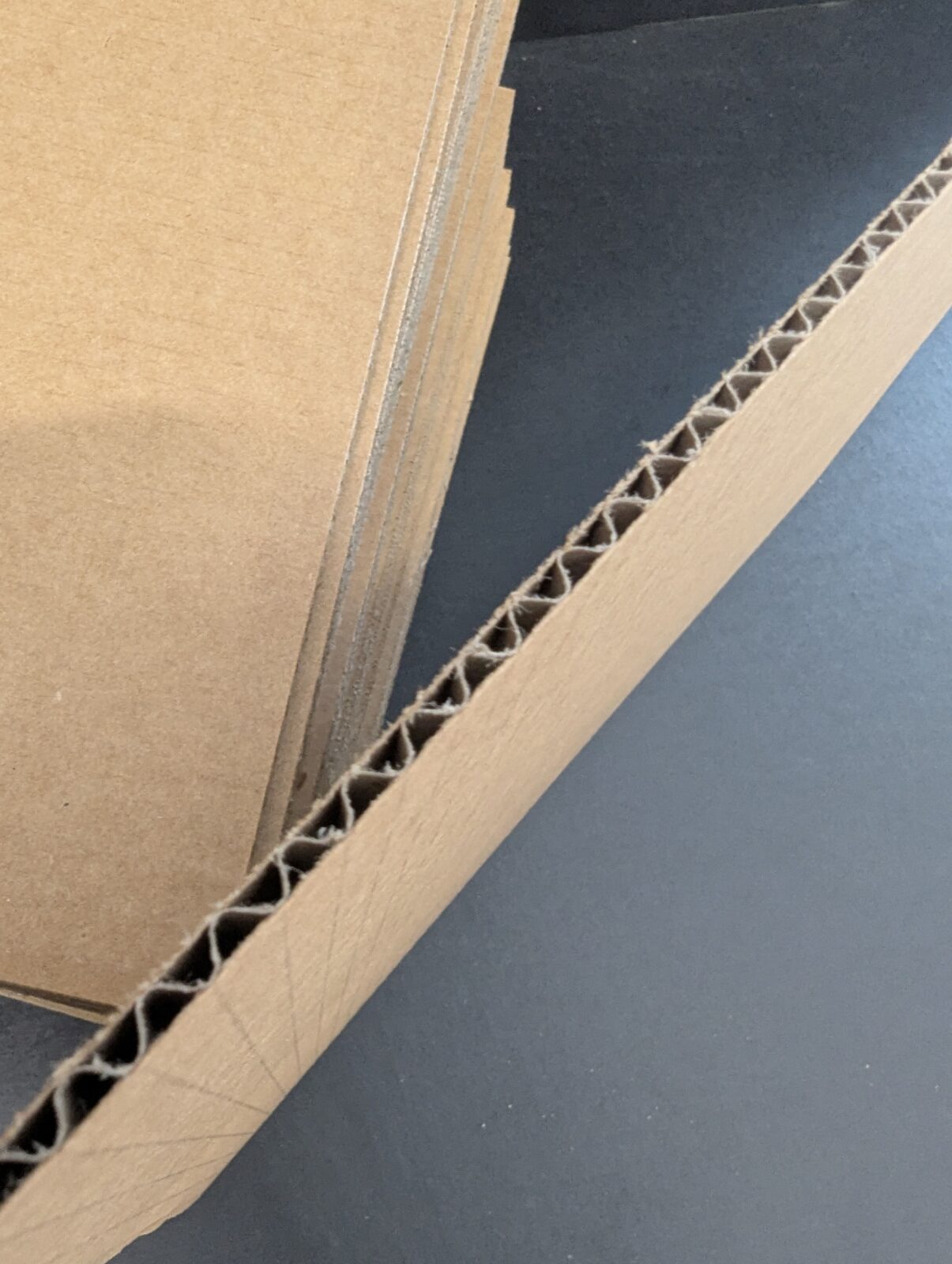 A3 Corrugated Cardboard 4mm (297mm x 420mm) Cardboard sheet (60 Sheets) Brown - Image 2