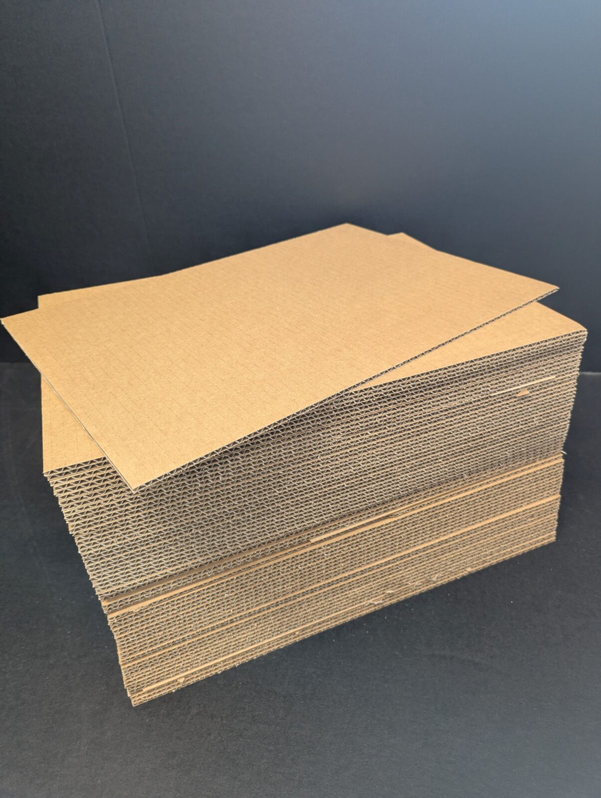 A3 Corrugated Cardboard 4mm (297mm x 420mm) Cardboard sheet (60 Sheets) Brown