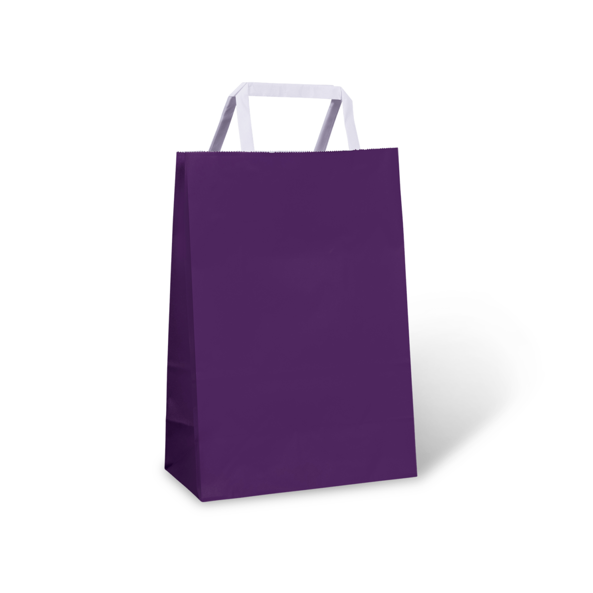 purple paper bolsas