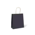 Paper Carry Bag 215 x 180 x 85 Black (per 50 bags)
