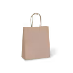 Paper Carry Bag 215 x 180 x 85 Brown (per 100 bags)