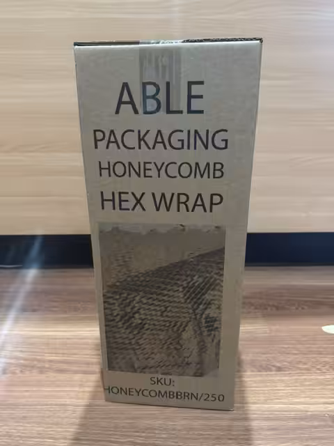 Hex wrap Honey comb paper
