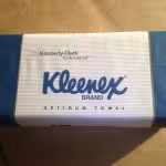 Kleenex hand towel