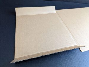 record mailer with crush zone