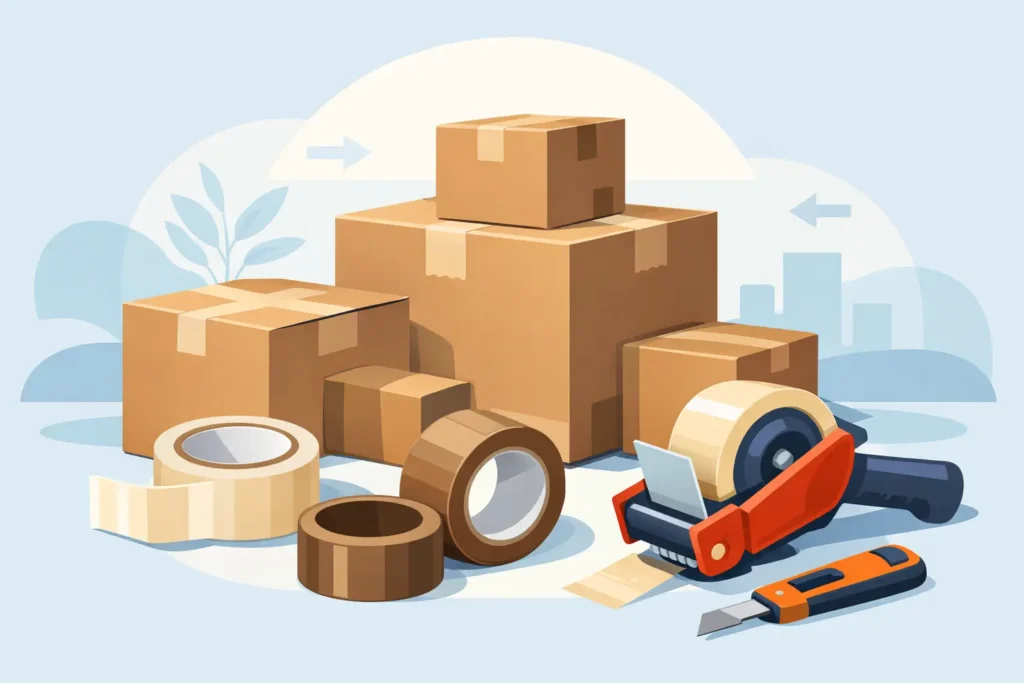 packaging tape for moving boxes, Best Packaging Tape for Moving Boxes