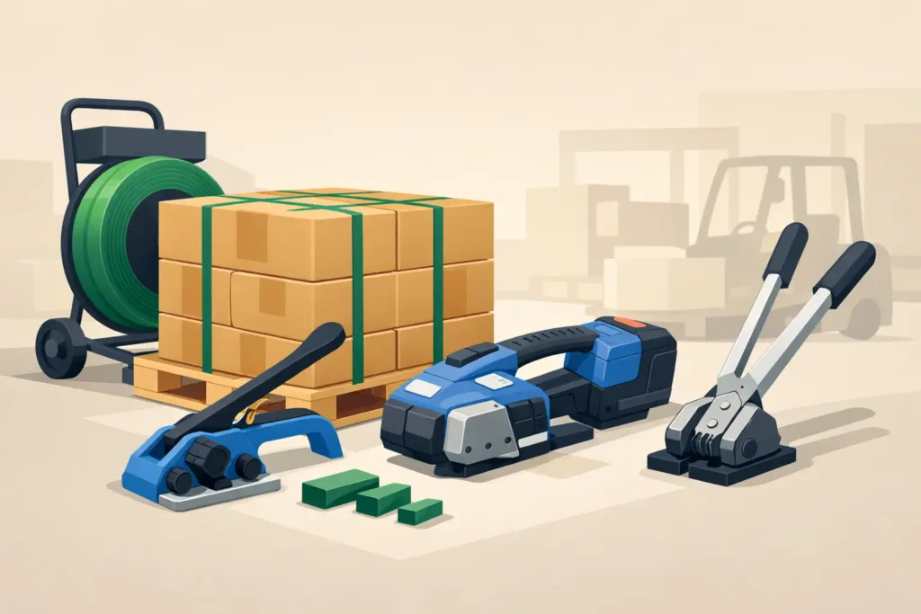 strapping tools for pallets, Choosing Strapping Tools for Pallets