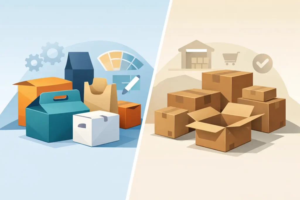custom cartons vs stock boxes, Custom Cartons vs Stock Boxes for Your Business