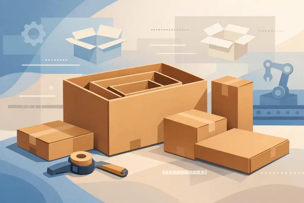 custom size cardboard boxes, Custom Size Cardboard Boxes That Fit Right