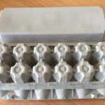 Egg Cartons craft, Pulp egg cartons unbranded