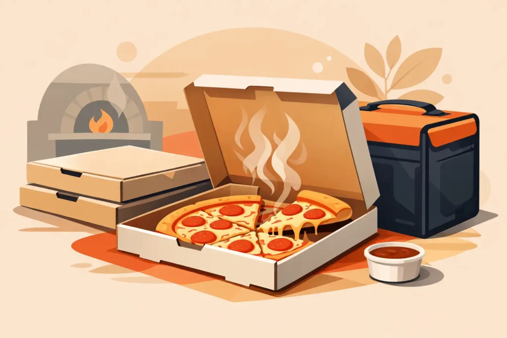 , Pizza Boxes for Takeaway That Keep Slices Crisp