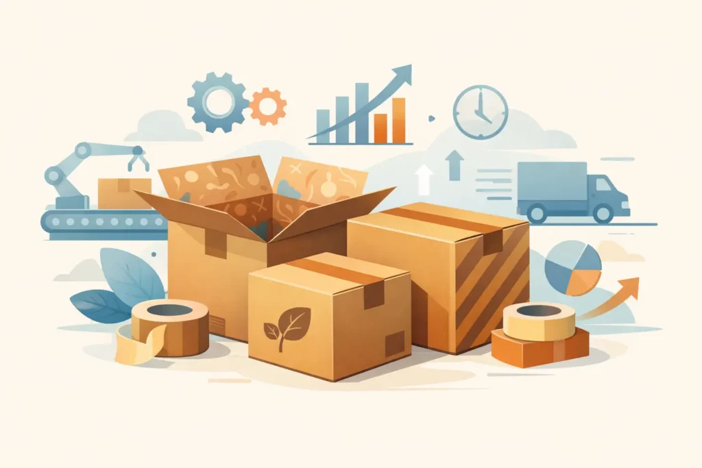 printed cardboard boxes, Printed Cardboard Boxes That Work Harder