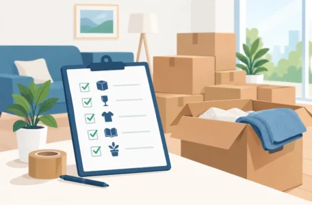 Removal Packing Checklist for a Safer Move