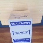 t chest twin Cussion corrugated cardboard, storage boxes